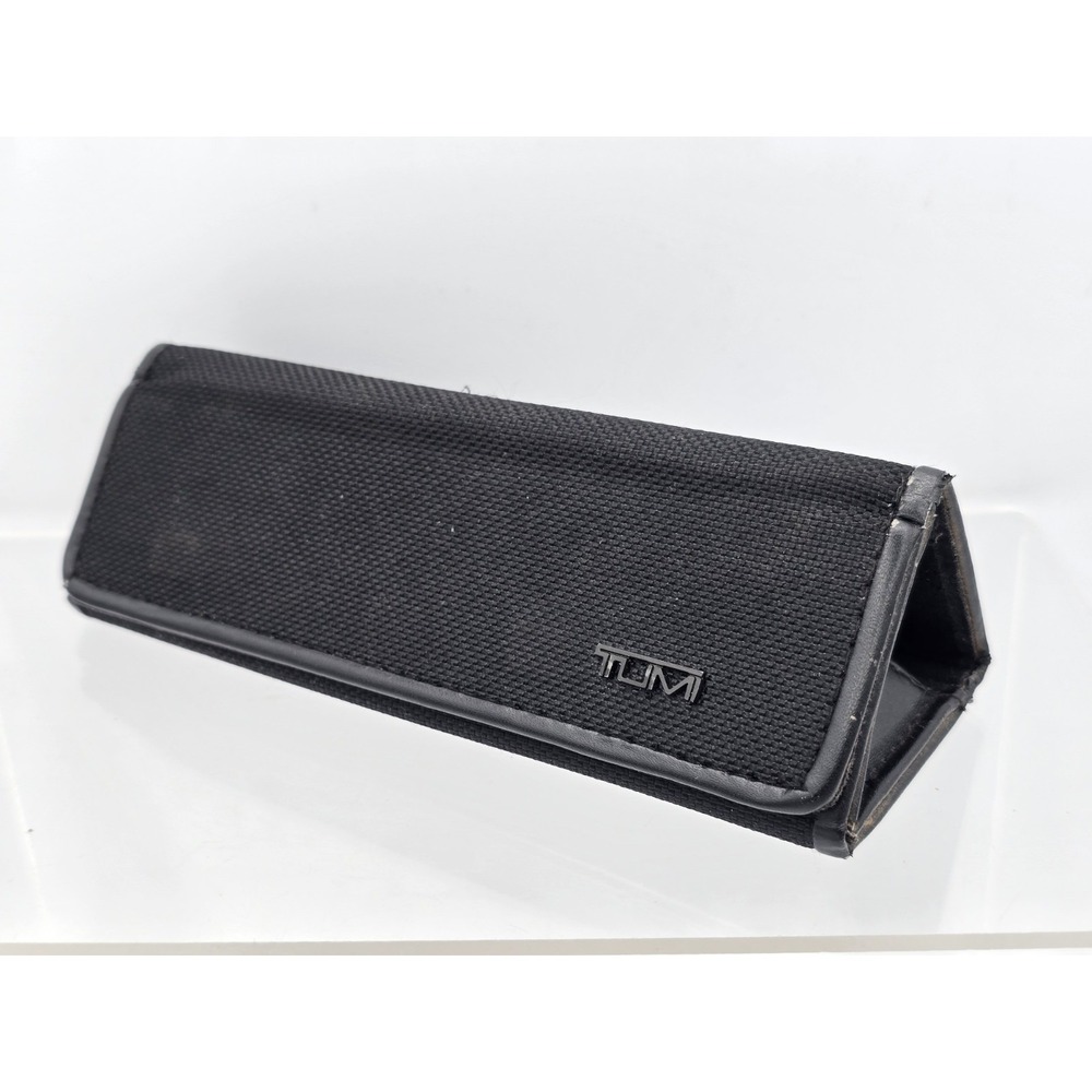 Tumi Glasses Case - Used‎ - triangle fold up - 2000s